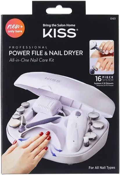 Kiss Professional Power File & Nail Dryer