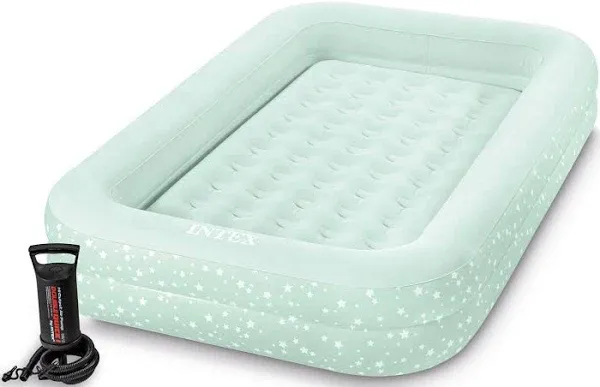 Intex Kids Inflatable Raised Frame Travel Air Bed