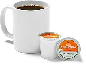 AmazonFresh - K-Cups, 80 Ct., Decaf Colombia Medium Roast, Keurig K-Cup Brewer Compatible