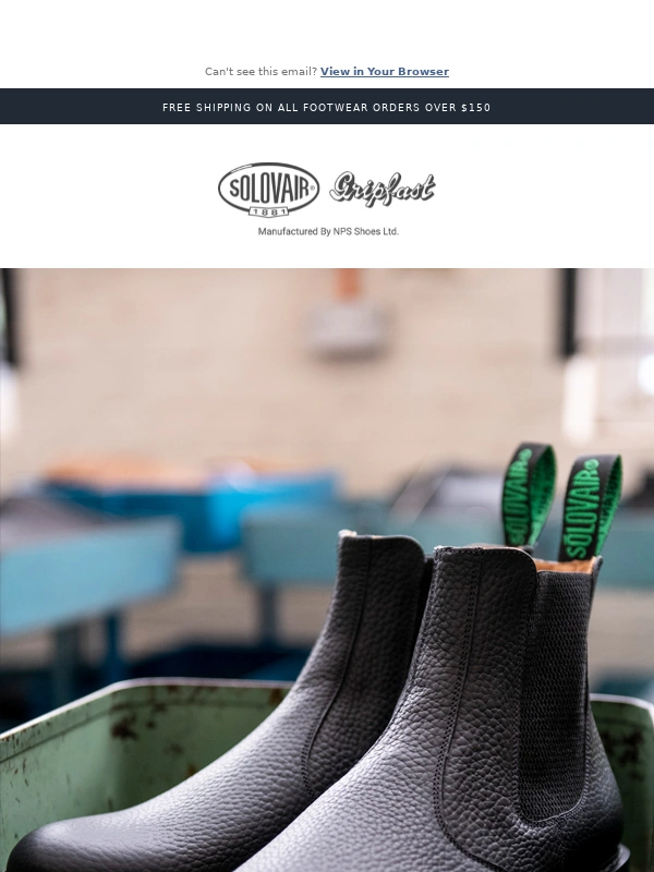 Solovair - Dealer & Chelsea Boots - Gripfast Originals - Accessories