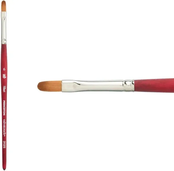 Princeton Velvetouch Filbert Brush