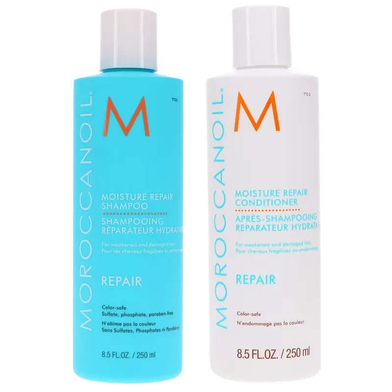 Moroccanoil Moisture Repair Shampoo and Conditioner Set