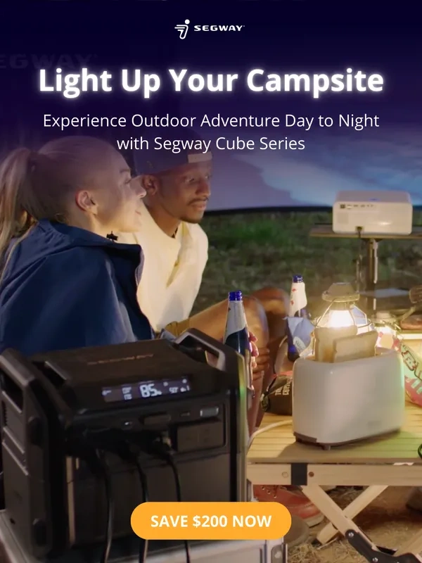 Segway - Light Up Your Outdoor Life with Segway Cube⛺️
