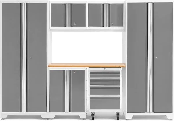 NewAge Products Bold Series 7-Piece Garage Cabinet Set