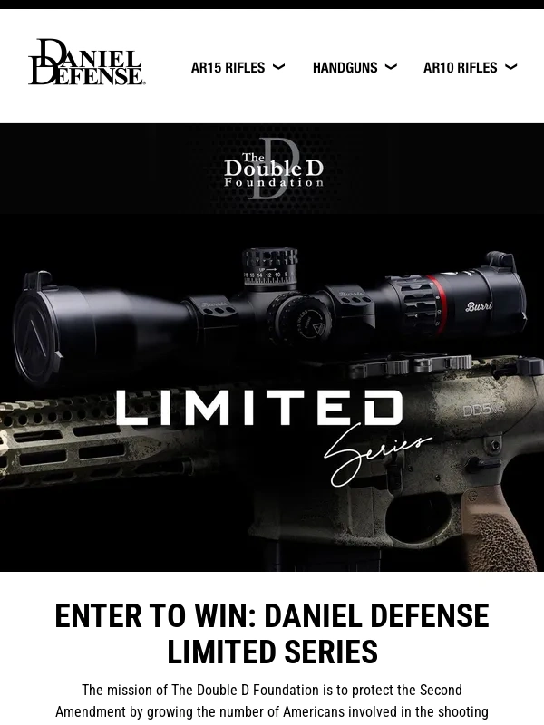 Daniel Defense - ENTER TO WIN: The sold-out Taiga Limited Series