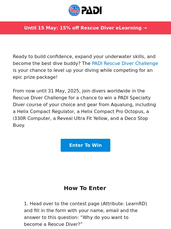 PADI - Advanced Open Water Divers do this course next… ?️