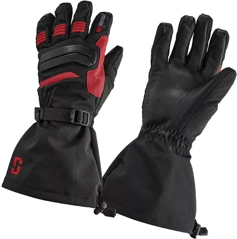 Striker ICE Defender Glove - Black/Red - X-Large