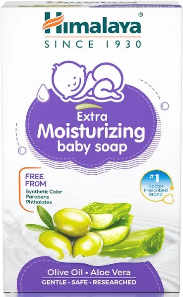 Himalaya Extra Moisturizing Baby Soap