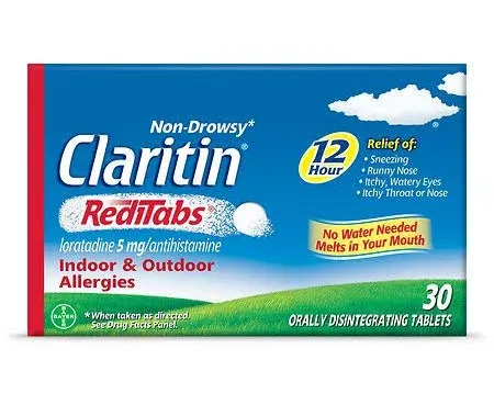 Claritin 12 Hour Non-Drowsy Allergy RediTabs
