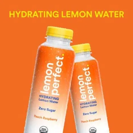 Lemon Perfect Peach Raspberry Lemon Water