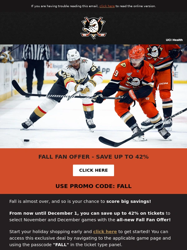 Ticket Master - Reminder: Tickets up to 42% off With the Fall Fan Offer
