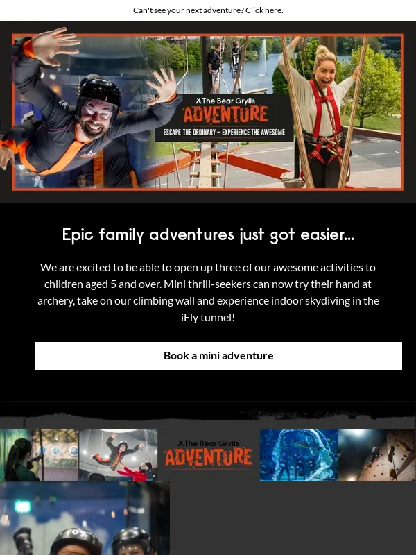 Bear Grylls Adventure - We've got exciting news…