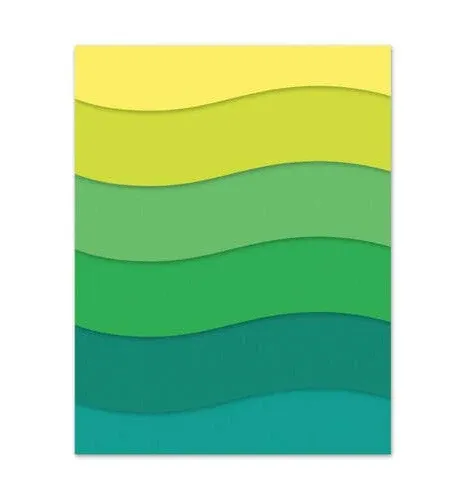 Scrapbook.com Bold Curves Decorative Die Set