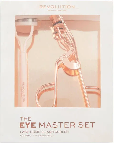 Makeup Revolution Eye Master Lash Curler and Comb Set
