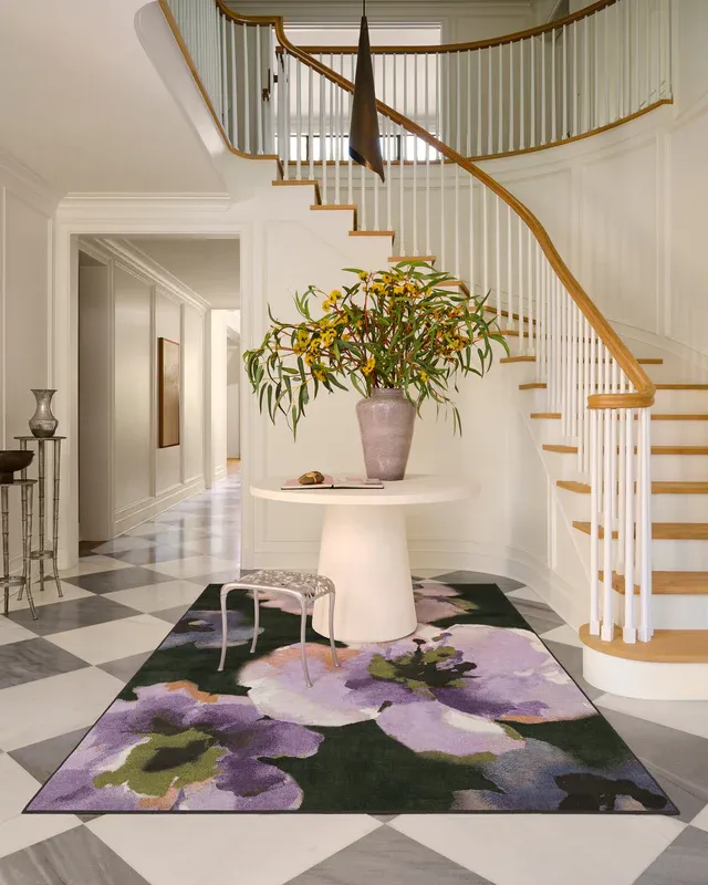 Avril Lavender Tufted Rug, 6'x9'