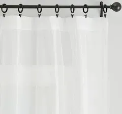 Classic Voile Sheer Curtain - Set of 2
