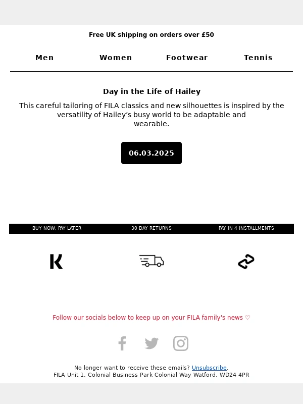 FILA - FILA x Hailey ?