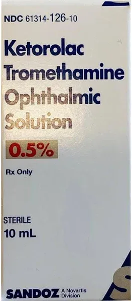 Apotex Ketorolac Tromethamine 0.5% Ophthalmic Solution