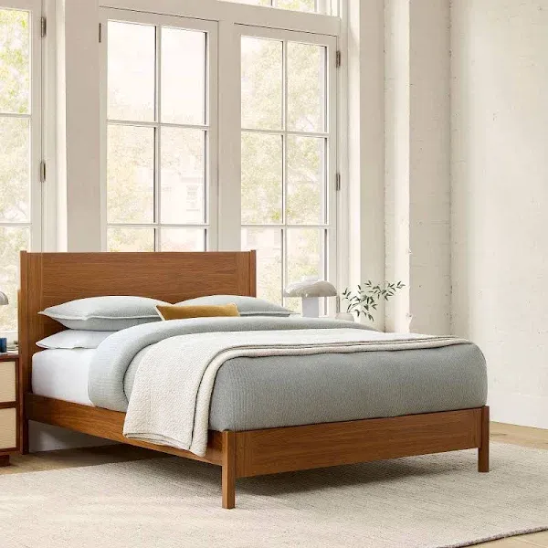West Elm Parquet King Bed