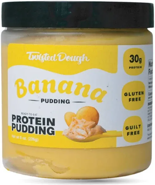 Twisted Dough Protein Banana Pudding