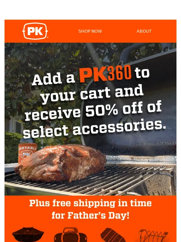 PK Grills - Last Chance: Sale ends at Midnight!