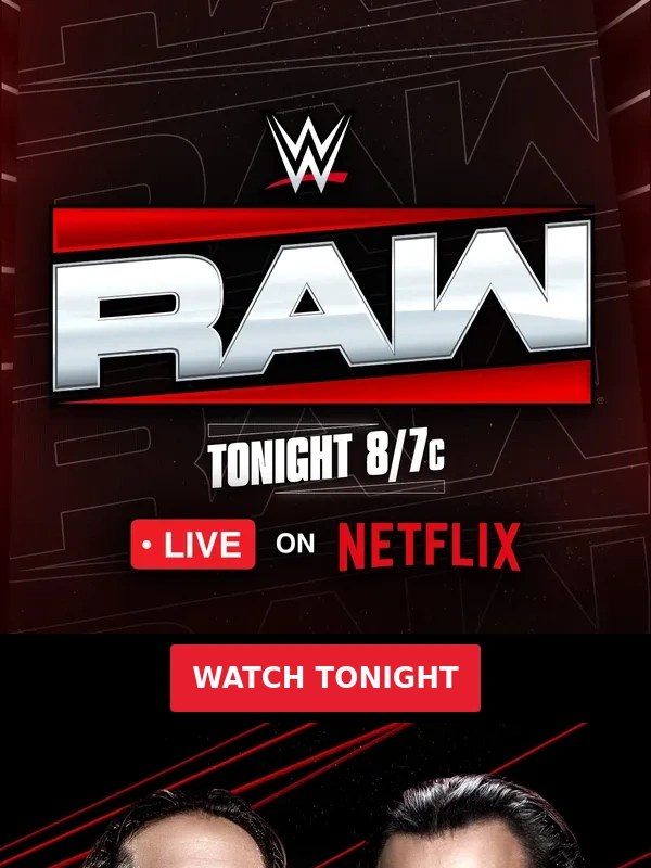 Wwe Network - RAW Preview: Seth 'Freakin' Rollins to battle Drew McIntyre LIVE only on Netflix!
