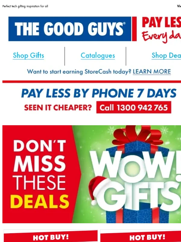 The Good Guys - WOW everyone this Christmas with tech gifts from The Good Guys!