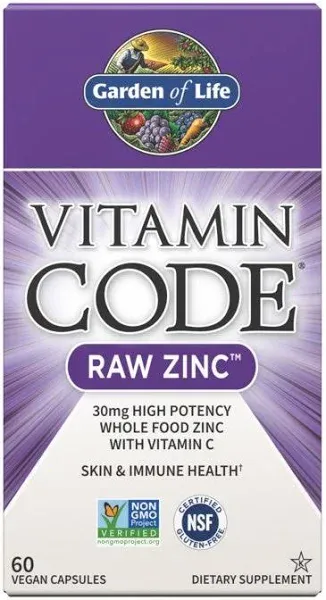 Garden of Life Vitamin Code Raw Zinc