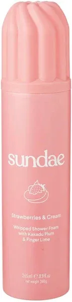 Sundae Whipped Shower Foam Strawberries & Cream