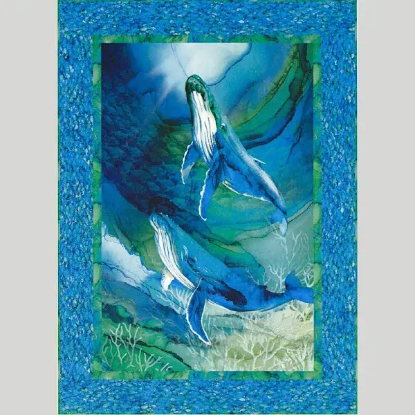 Northcott Deep Blue Quilt Kit