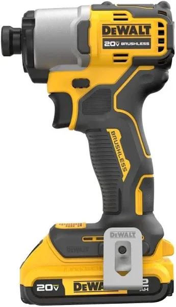 DEWALT 20V MAX Brushless Cordless 1/4" Impact Driver Kit