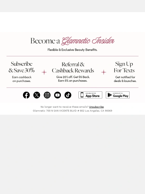 Glamnetic - Lash Up,Save Big! 20% OFF Extended