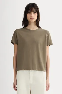 Everlane Cotton Linen The Box-Cut Tee