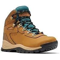 Columbia Women's Newton Ridge Lightweight Waterproof Hiking Boot (Elk/River Blue, 7)