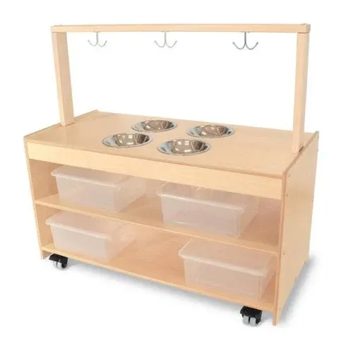 Whitney Brothers Mobile Sensory Play Kitchen WB0384