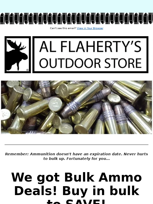 AL Flaherty's - Bulk up on ammo!