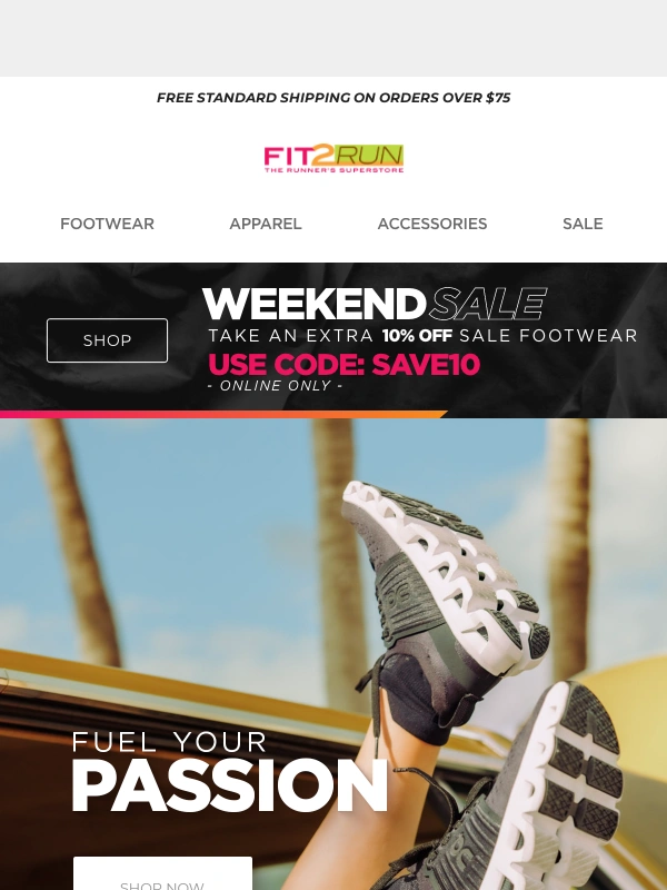 Fit2run - The Right Gear = Your Best Run Yet