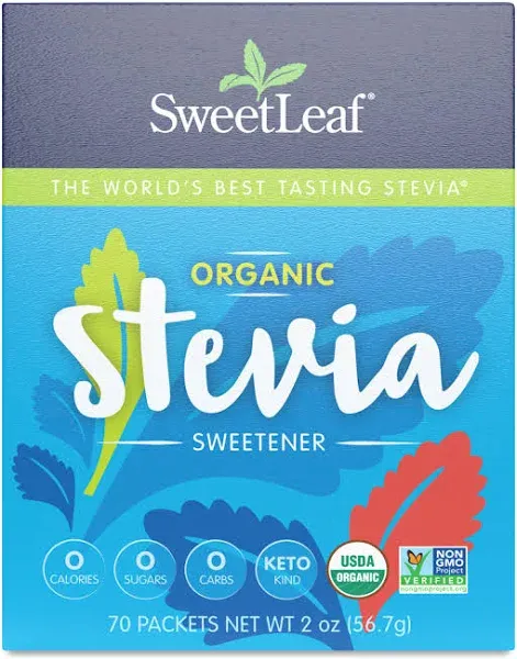 Sweetleaf Organic Stevia Sweetener
