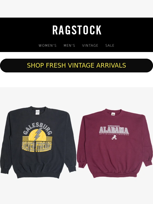 Ragstock - Our vintage is FRESH ?‍?