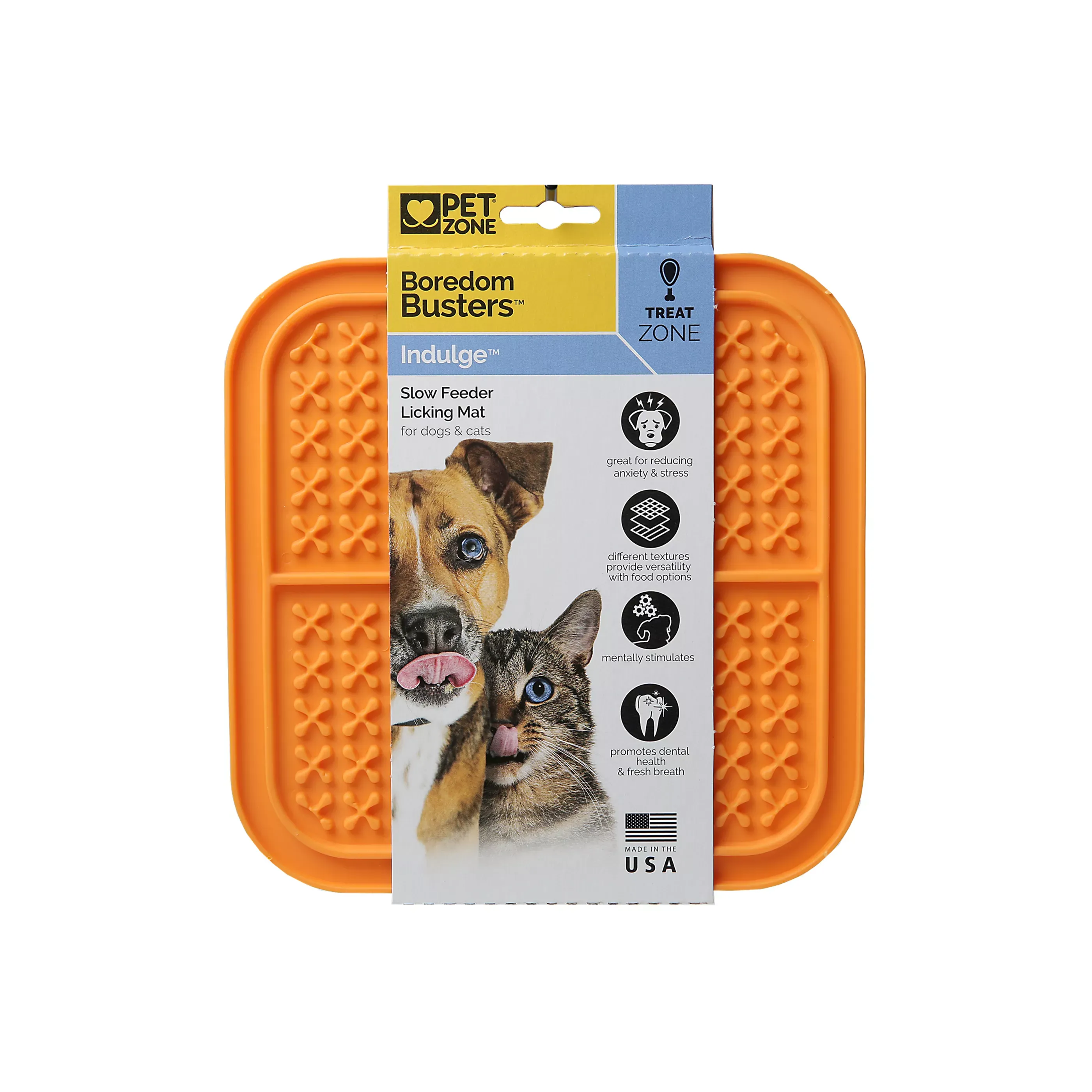 Pet Zone Boredom Busters Slow Feeder Licking Mat
