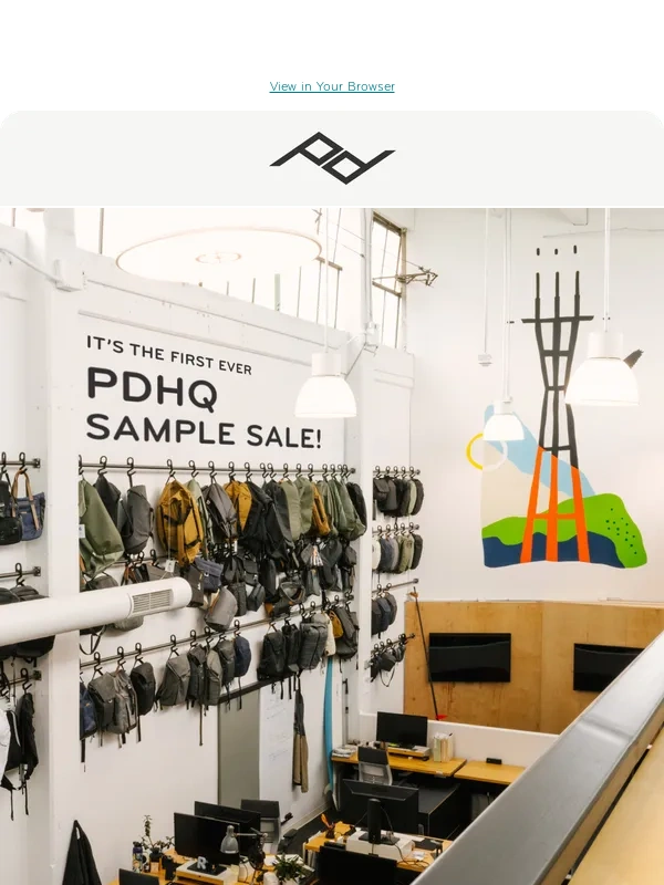 Peak Design - Sample Sale ?????