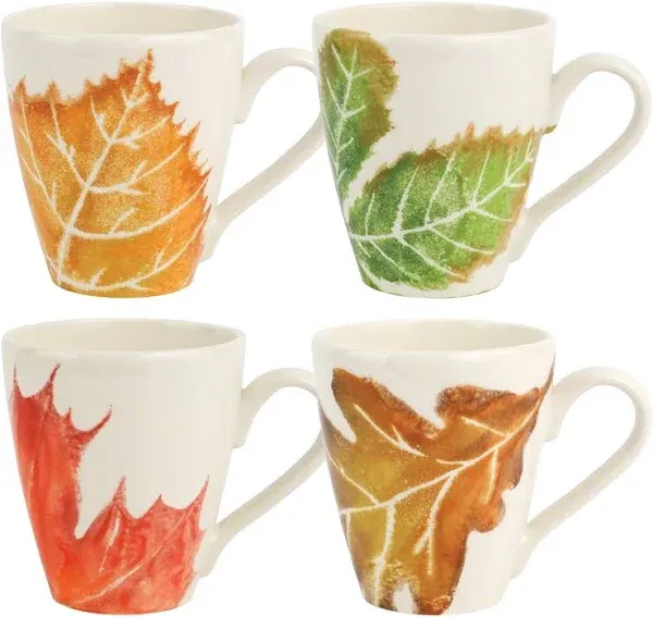 Vietri Autunno Assorted Mugs