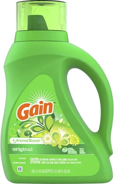 Gain Original Scent Liquid Laundry Detergent