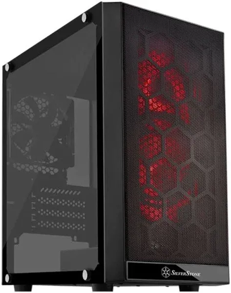 SilverStone Technology SST-PS15B-RGB PS15B RGB Micro ATX Tower Case