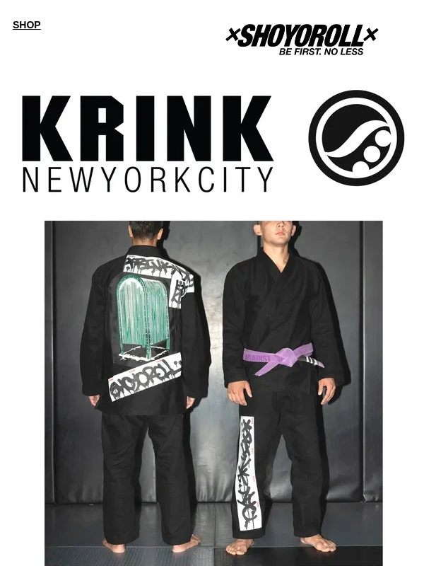 Shoyoroll - SHOYOROLL x KRINK RELEASE // AVAILABLE TODAY @ 10AM (PDT)!