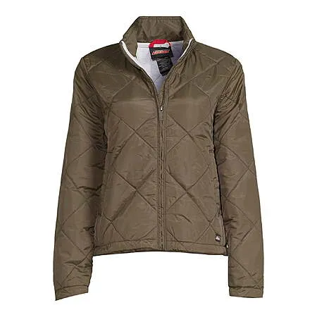 Genuine Dickies Women's Diamond Quilted Outerwear: Jacket $6.83 or Vest from $5.35 + Free S&H w/ Walmart+ or on $35+
