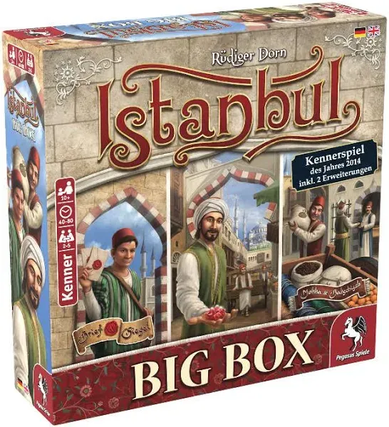 Noble Knight Games Istanbul Big Box Board Game