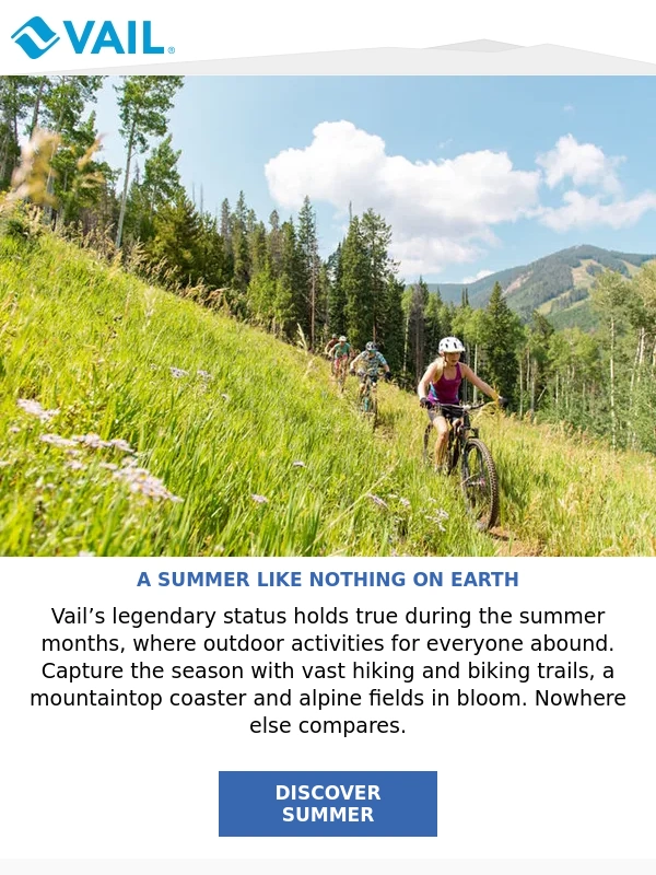 Vail - Limitless adventure this summer at Vail