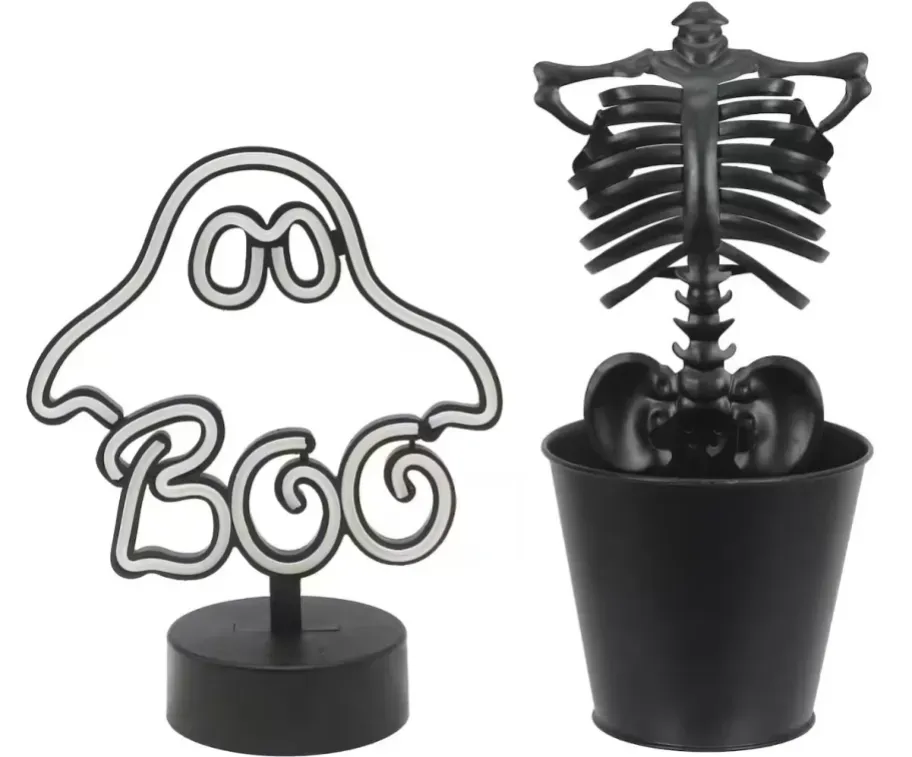 Ashland 9.25″ Neon BOO Ghost Light