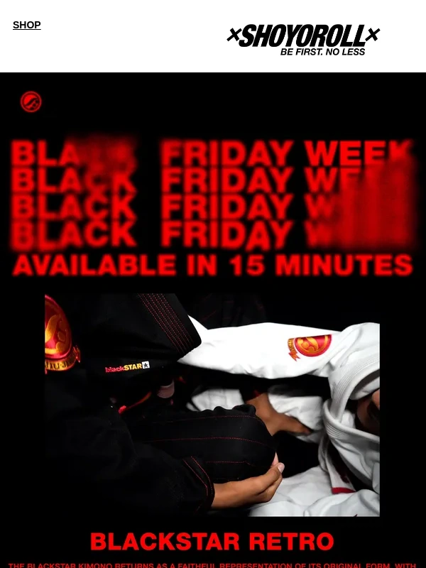 Shoyoroll - 2023 BLACK FRIDAY COLLECTION RELEASE // AVAILABLE TODAY @ 10AM (PST)